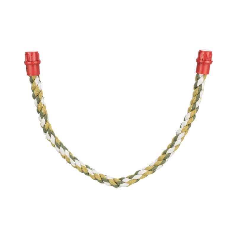 Perchoir en corde, flexible, avec fixation par vis, 66 cm/ø 18 mm Perchoir en corde, flexible, avec fixation par vis, 66 cm/ø 18 mm