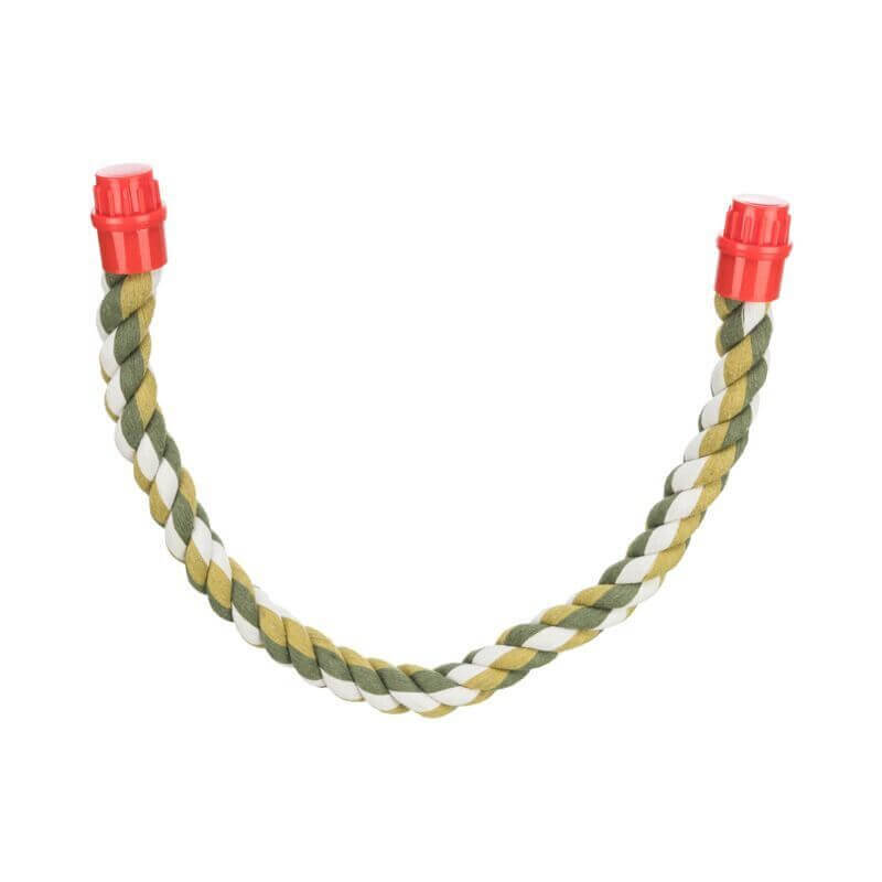 Perchoir en corde, flexible, avec fixation par vis, 75 cm/ø 30 mm Perchoir en corde, flexible, avec fixation par vis, 75 cm/ø 30 mm