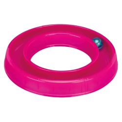 Flashing Ball Race, en plastique, 65 × 31 cm, rose