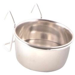 Gamelle, inox + support à suspendre, 150 ml/ø 7 cm