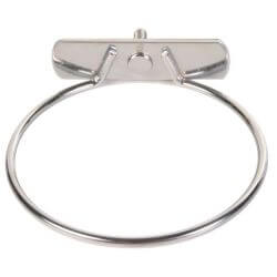 Gamelle, inox + support à suspendre, fixation vis, 300 ml/ø 9 cm