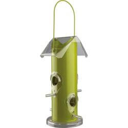 Mangeoire, en métal/plastique, 800 ml/25 cm, vert