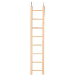 Échelle, en bois, 8 barreaux/36 cm