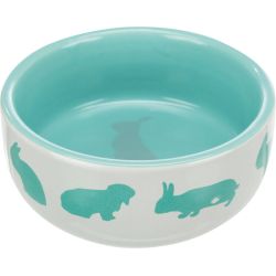 Gamelle, motif lapin, en céramique, 250 ml/ø 11 cm