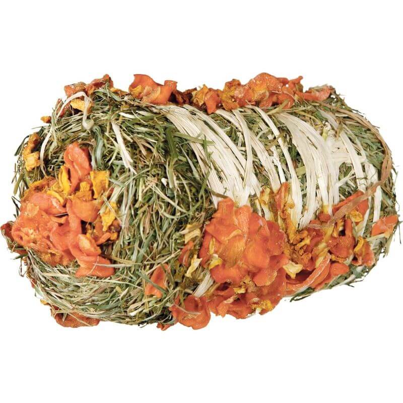 Balle de foin à la citrouille et carotte, ø 10 × 18 cm, 200 g