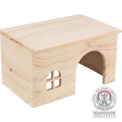 Maison, sans clou, hamster, en bois, 28 × 16 × 18 cm