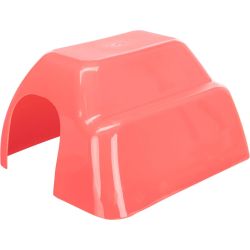 Maison, lapins nains, en plastique, 29 × 19 × 33 cm