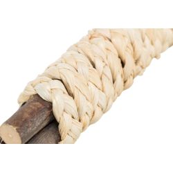 Bâtonnets en bois avec paille, 15 × 3 cm