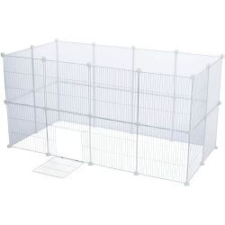 4 elément d'extension pour _62460, en métal, 35 × 35 cm, blanc