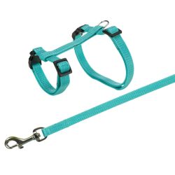 Harnais avec laisse, lapin, 25–44 cm/10 mm, 1,25 m