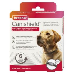 CANISHIELD® 1,04 g collier médicamenteux pour grands chiens à la deltaméthrine - x 1 collier 65 cm