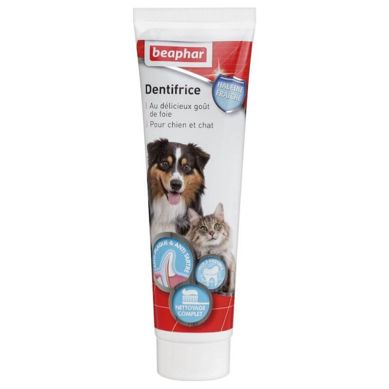 Dentifrice, haleine fraîche pour chien et chat - 100g