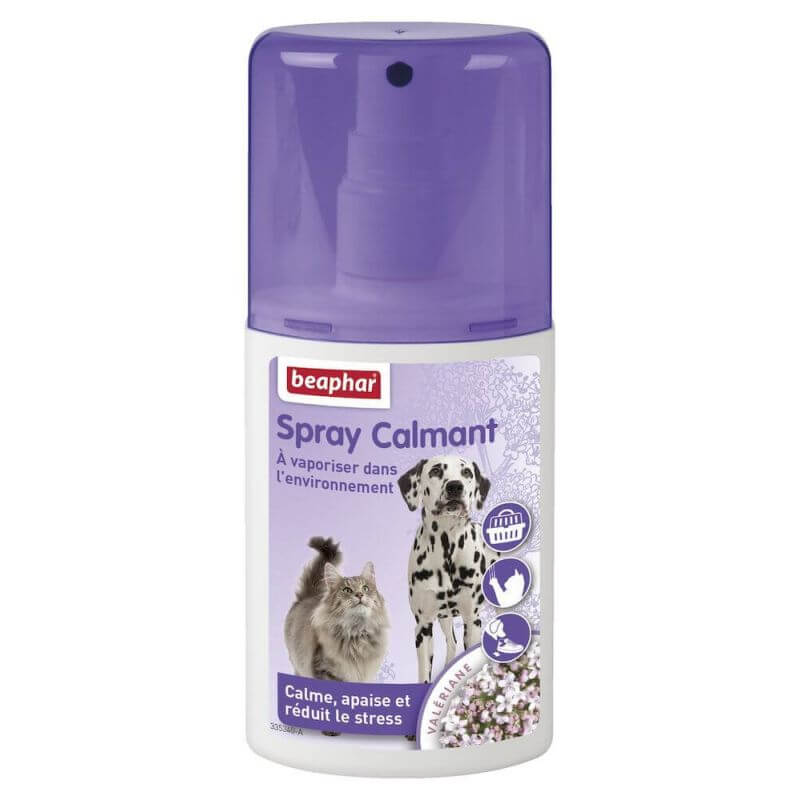 Spray calmant NoStress, à base de Valériane pour chiens et chats - 125 ml Spray calmant NoStress, à base de Valériane pour chiens et chats - 125 ml