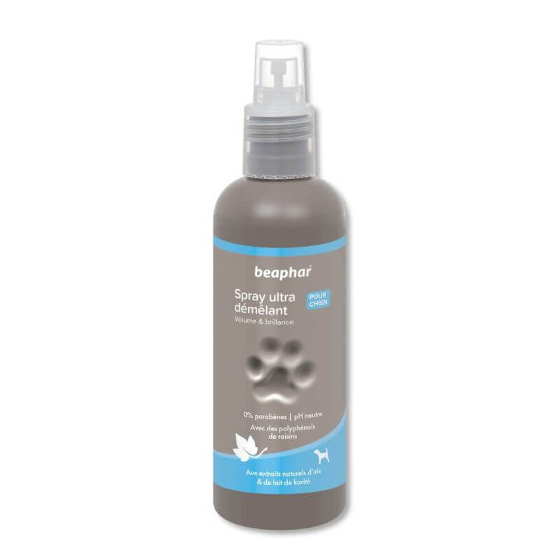 Spray ultra-démêlant Premium Empreinte volume et brillance Pour chien - 200 ml