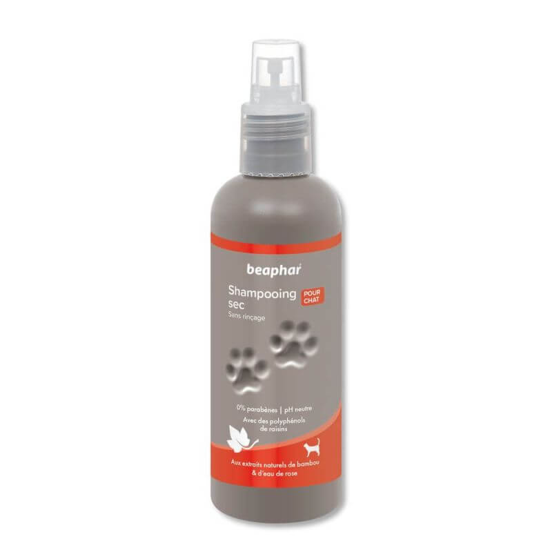 Spray shampooing sec Premium Empreinte sans rinçage Pour chat - 200 ml Spray shampooing sec Premium Empreinte sans rinçage Pour chat - 200 ml