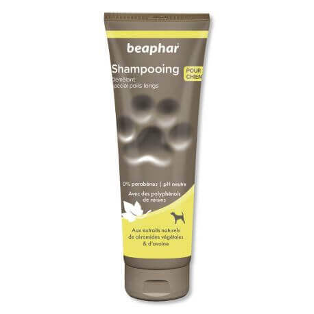Shampooing Premium Empreinte démêlant spécial poils longs pour chiens - 250 ml Shampooing Premium Empreinte démêlant spécial poils longs pour chiens - 250 ml