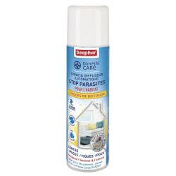 DIMETHICARE, spray & diffuseur automatique stop parasites pour l’habitat – 250 ml