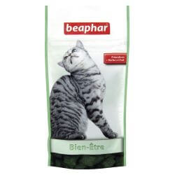 BIEN-ÊTRE, friandises à l'herbe à chat pour chats - 35g