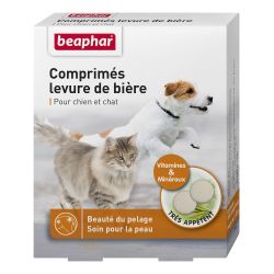 Comprimés levure de bière pour chien et chat - 100 cps