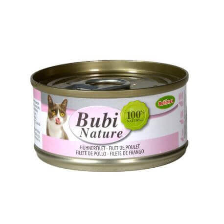 BUBI NATURE CHAT FILET DE POULET 140G