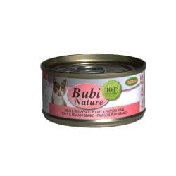 BUBI NATURE CHAT POULET ET CREVETTES 70GR