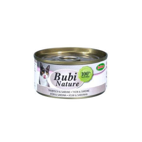 BUBI NATURE CHAT THON/SARDINE 70G BUBI NATURE CHAT THON/SARDINE 70G