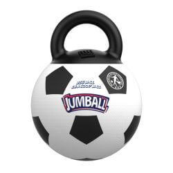 BALLON SAUTEUR DE FOOT AVEC POIGNEE 30CM