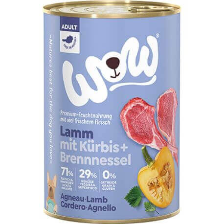 WOW Adult Agneau 400g WOW Adult Agneau 400g