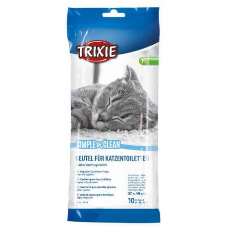 Simple'n'Clean sachets pour bacs à litière, M, 10 Pcs Simple'n'Clean sachets pour bacs à litière, M, 10 Pcs