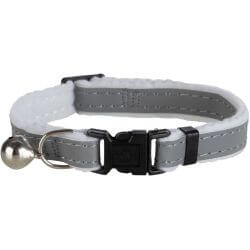 Collier chat, réfléchissant, en plastique