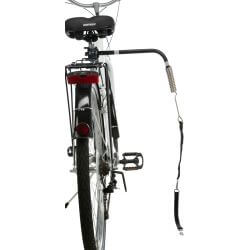 Kit biker, forme L, S–M, noir