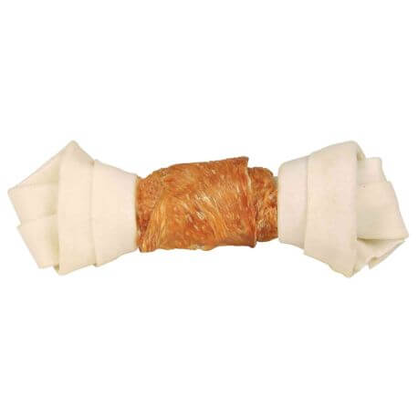Denta Fun Knotted Chicken Chewing Bones, 11 cm, 2 Pcs/70 g