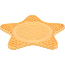 Table de Lick'n'Snack, en silicone, 23,5 cm, jaune