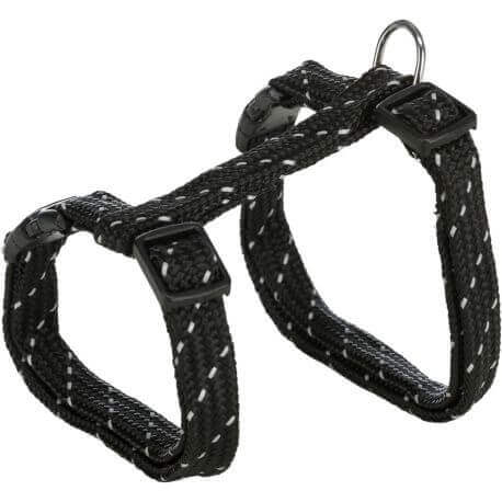 Harnais avec laisse, réfléchissant, 27–45 cm/10 mm, 1,30 m Harnais avec laisse, réfléchissant, 27–45 cm/10 mm, 1,30 m