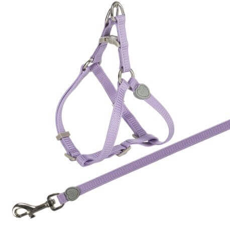 Harnais chat One Touch avec laisse, 26–37 cm/10 mm, 1,20 m
