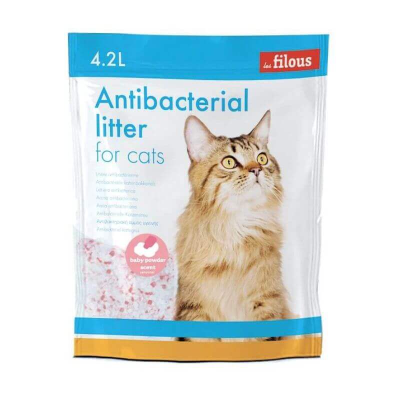 Litiere De Silice 4 2l Parfum Talc Litiere Pour Chat