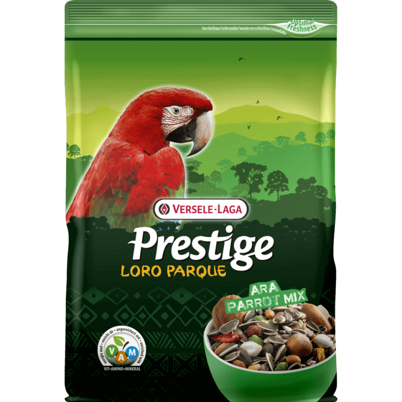 Prestige Loro Parque Ara Parrot Mix 15kg Prestige Loro Parque Ara Parrot Mix 15kg