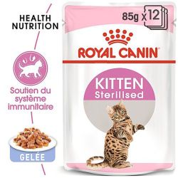 KITTEN STERILISED GELEE 12X85G