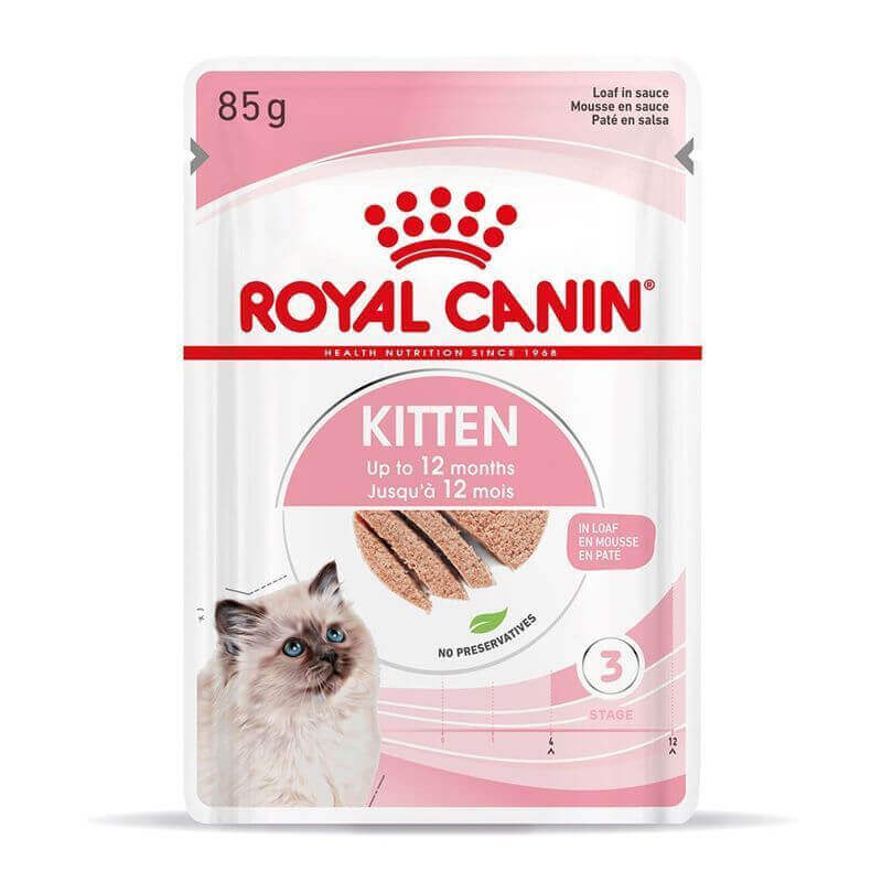 Royal Canin Kitten en mousse 12x85g Royal Canin Kitten en mousse 12x85g