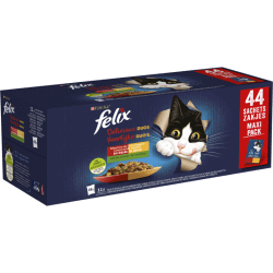 FELIX Délicieux Duos en Gelée Campagne Légumes 44x85g