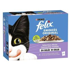 FELIX Emincés en Gelée Mixte 12x85g