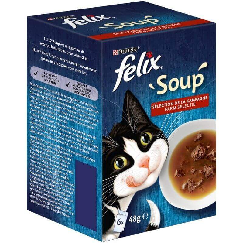 Felix Soup Sélection Campagne 6x48g