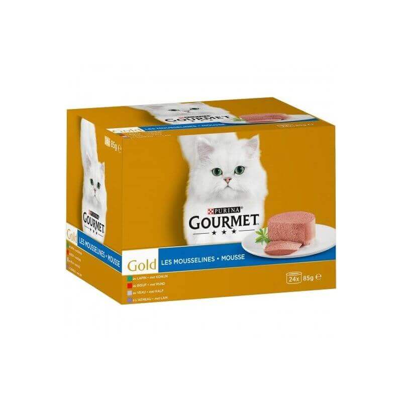 GOURMET GOLD Mousselines 24x85g