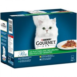 GOURMET Perle Filettines Légumes 12x85g