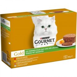 GOURMET GOLD Terrines Légumes 12x85g