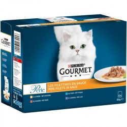 GOURMET PERLE Filettines sauce 12x85g
