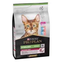 PRO PLAN Sterilised Adult SAVOURY DUO Cabillaud et Truite 3kg