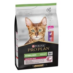 PRO PLAN Sterilised Adult SAVOURY DUO Canard et Foie 3kg