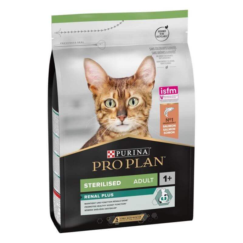 Pro Plan Sterilised Adult RENAL PLUS Saumon 3kg
