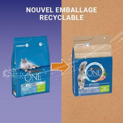 PURINA ONE Chat Stérilisé Dinde 3KG